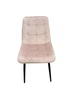 Комплект крісел м'яких Velka Chic Velvet пудра VBL76 (4шт.) - зображення 2