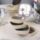 Шкатулка для украшений 4 отделения с зеркалом Rotating Jewelry Organizer - изображение 2