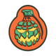 Нашивка 5.11 Tactical Jackolantern Grenade Patch Orange (82097-461) - зображення 1