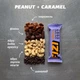 Батончик шоколадний "PEANUT + CARAMEL" FIZI, 40 г - зображення 3