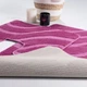 Набор ковриков в ванную комнату Confetti Symphony Violet 60х100 и 60х50 см Фуксия - изображение 4