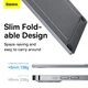 Подставка для телефона или планшета Baseus Foldable Metal Desktop Holder до 12.9" серый (LUKP000013) - изображение 11