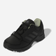 Підліткові трекінгові кросівки для хлопчика Adidas Hyperhiker Low K GZ9219 39.5 Чорні (4065419795981) - зображення 2