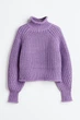 Светр H&M M бузковий 1212990911 - зображення 1