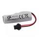 Акумулятор DJY для машинки на радіокеруванні Li-ion 14500 / 3.7V / 500mAh / SM 2 pin - зображення 2