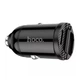 Автомобильное зарядное устройство АЗУ Hoco NZ2 Link 30W (Type-C + USB) (black) - изображение 3