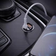 Автомобильное зарядное устройство АЗУ Hoco NZ2 Link 30W (Type-C + USB) (black) - изображение 5