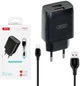 Мережевий зарядний пристрій XO L57 (2USB/2.4A) + Кабель USB - Type-C (black) - зображення 1