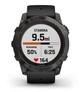 Смарт-годинник Garmin Fenix 7X Pro Sapphire Solar Carbon Gray DLC Titanium with Black Band (010-02778-54) - зображення 8