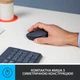 Комплект (клавіатура, мишка) бездротовий Logitech MK235 Grey USB (920-007931) - изображение 4