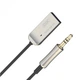 Bluetooth аудио приемник XO NB-R202 в черно-сером цвете. - изображение 3