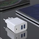 Сетевое зарядное устройство Bavin PC-506Y с кабелем USB-micro USB качественное - изображение 2