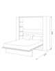 Стіл-ліжко Smartmebel JUPITER-160 Гікорі Рокфорд Світлий 160х200 см (N 100-27) - зображення 4