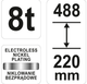 Бутылочный домкрат 8 тонн 220мм - 488мм YATO YT-17025 - изображение 2