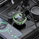 Автомобильный FM-трансмиттер Borofone BC48 Broad QC3.0 / 2xUSB / 1xType-C 18W / bluetooth Black (BC48B) - изображение 9