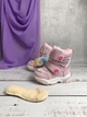 Черевики зимові дитячі на дівчинку ТОМ М 27р - 17.5 см рожеві (743) - изображение 2