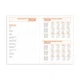 Ежедневник Leo Planner Case 2024 А5 368л м/обл слп/т горчичный со срезом в тон обложки (5056574423580) - изображение 7
