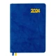 Ежедневник Leo Planner Case 2024 А5 368л м/обл ж/т синий с желтым срезом (5056574423566) - изображение 2