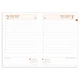 Ежедневник Leo Planner Infinity 2024 А5 368л м/обл слп/т темно-синий с оранжевой вставкой со срезом в тон обложки (5056574423832) - изображение 3