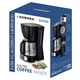 Кофеварка капельная AURORA AU-3143, домашняя кофеварка 680Вт, маленькая кофемашина для дома Черный - изображение 4