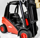 Погрузчик Bruder Linde H 30 D с крюком и 2-мя подонами 02511 - изображение 5