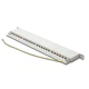 Патч-панель для организации кабелей Ethernet DIGITUS CАТ-6 STP 19" 0.5U 24 порта серая (DN-91624S-SL-SH-G) - изображение 2