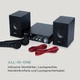 Набір для караоке Auna Karaoke Star 2 2 x 50 Вт (10032443) - зображення 7