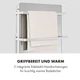 Інфрачервоний обігрівач для ванної кімнати KLARSTEIN Hot Spot Crystal Flow 36 м² 2000 Вт 5-40°C LED (10035036) - зображення 3