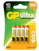 Батарейка GP Ultra Alkaline ААА LR03 (24AU-U4) 4 шт - зображення 1