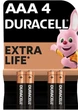 Батарейки Duracell AAA (LR03) MN2400, 4 шт - изображение 1