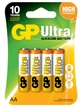Батарейка GP Ultra Alkaline АА LR6 (15AU-U4) 4 шт - изображение 1