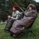 Спальник з капюшоном Naturehike U150 NH20MSD07, (11°C), правий, коричневий - изображение 4