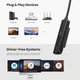 Адаптер Ugreen CM321 USB-A 3.0 - SATA 2.5" Black (UGR-70609) - изображение 4