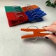 Бельевые прищепки с металлическим кольцом 20 шт АБС - изображение 1