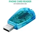 SIM Card Reader Digital USB пристрій для читання та резервування SIM-карток Синій (1003-056-01) - зображення 6