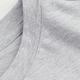 Футболка хлопковая длинная мужская H&M 1036336_смаил M Серая (KZ2000001455081) - изображение 2