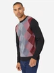 Джемпер мужской Pierre Cardin RGYL KNTTD 31839708 3XL Серый/Бордовый/Черный - изображение 3