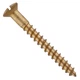 Шуруп, DIN 95, латунь, 3,5*25, SL0,8 (уп. 100 шт) snapt - изображение 1