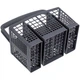 Корзина для столовых приборов посудомоечной машины 220x135x128mm (универсальная) (высота с ручкой 210mm) - изображение 2