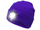Шапка BauTech С фонариком Фиолетовый (1006-501-07) - изображение 1