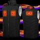 Жилетка Fashion с подогревом от PowerBank 4 зоны размер S Черный (1013-296-03) - изображение 3