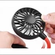 Вентилятор на шею портативный с аккумулятором Neck Fan Черный (SH772262) - изображение 3