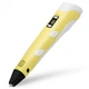 3D ручка c LCD дисплеем пластиком для рисования Желтый Pen 2 (SH771092) - изображение 2