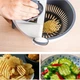 Багатофункціональна обертається овочерізка Білий BASKET VEGETABLE CUTTER (SH7711652) - зображення 4