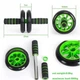 Колесо для преса фітнес Double Wheel ABS Подвійне Зелений (SH779412) - зображення 3
