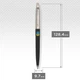Ручка шариковая Parker JOTTER Originals UKRAINE Black CT BP огненный Трезубец 15632_T0316u - изображение 5