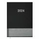 Ежедневник BuroMax Стандарт Parallel 2024 336 стр срб/т черный (BM.2107-01) - изображение 1