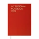Ежедневник BuroMax Стандарт Motivetion "My personal notebook" 2024 б/т красный (BM.2171-05) - изображение 1