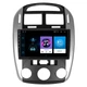 Штатная магнитола Lesko для Kia Cerato I Рестайлинг 2006-2009 экран 9" 1/16Gb Wi-Fi GPS Base Киа Церато - изображение 1