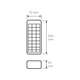 Светильник 24W 5V 1920lm 6500K 630х70х43mm [4260642639952] EUROLAMP EM-120SMD/24W - изображение 2